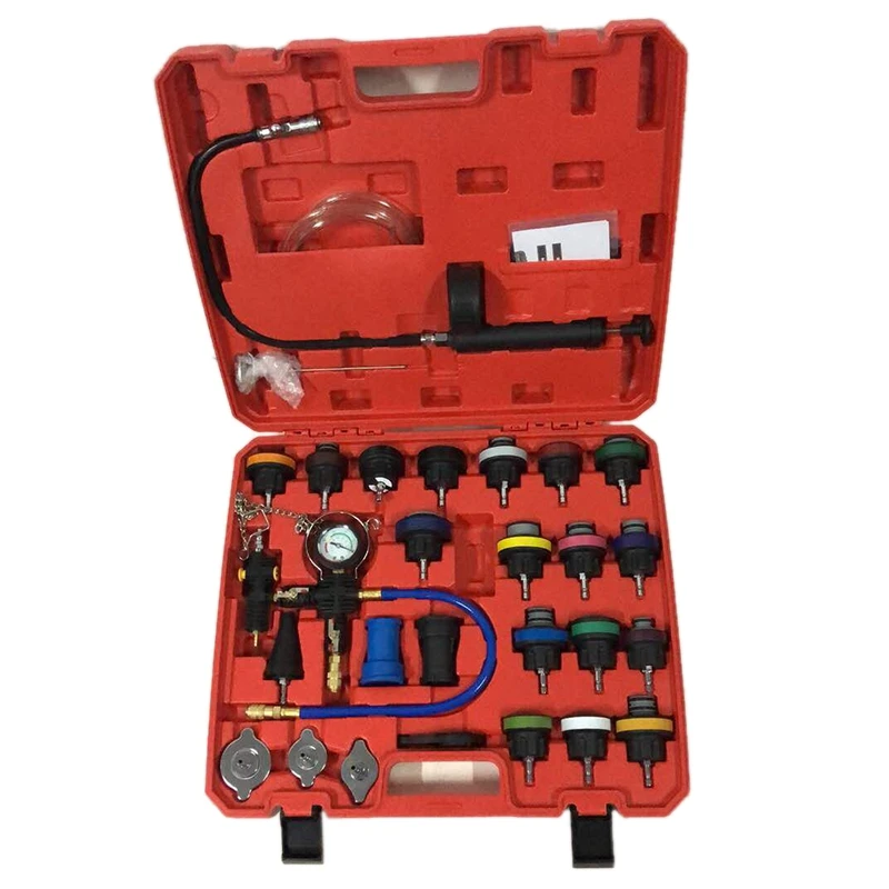 

28-Piece Water Tank Leak Detector, Pressure Gauge Leak Detector Pressure Pump