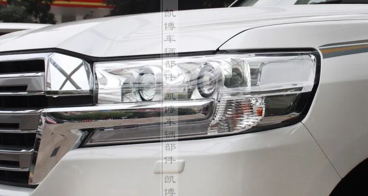 Для Toyota 16-18 Land Cruiser крышка фары тип маски фары прозрачная оболочка Налобная маска