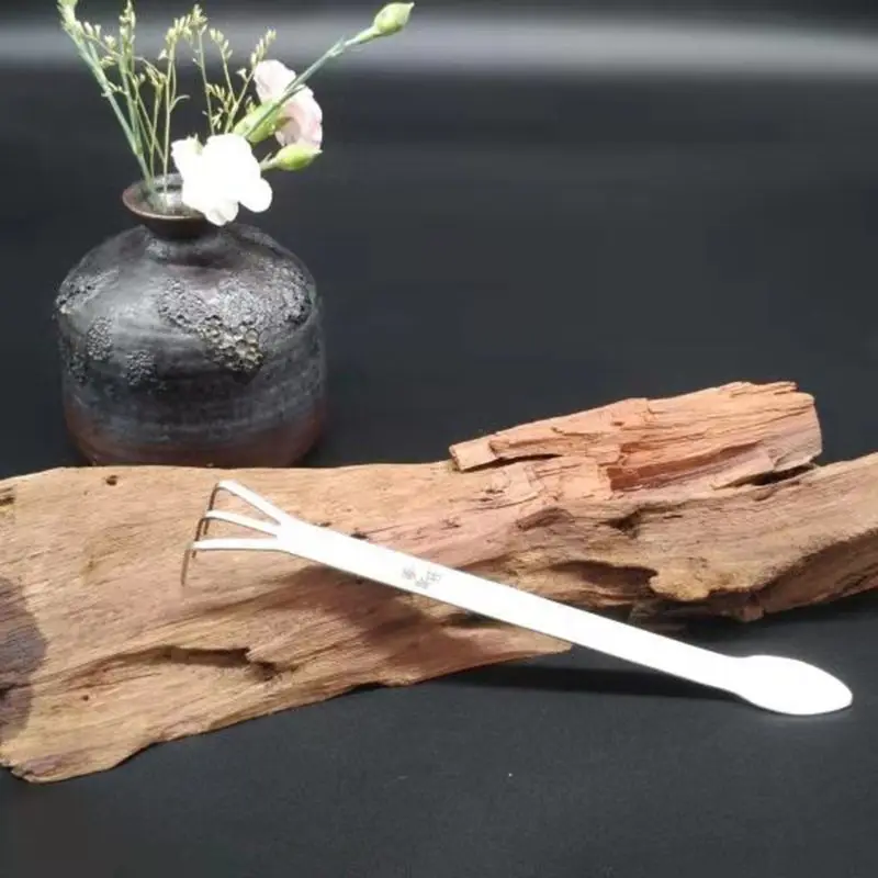 1pc Stainless Steel Bonsai Root Rake Bonsai & Gardening Spatula Loosen Soil Multifunctional Garden Tool
