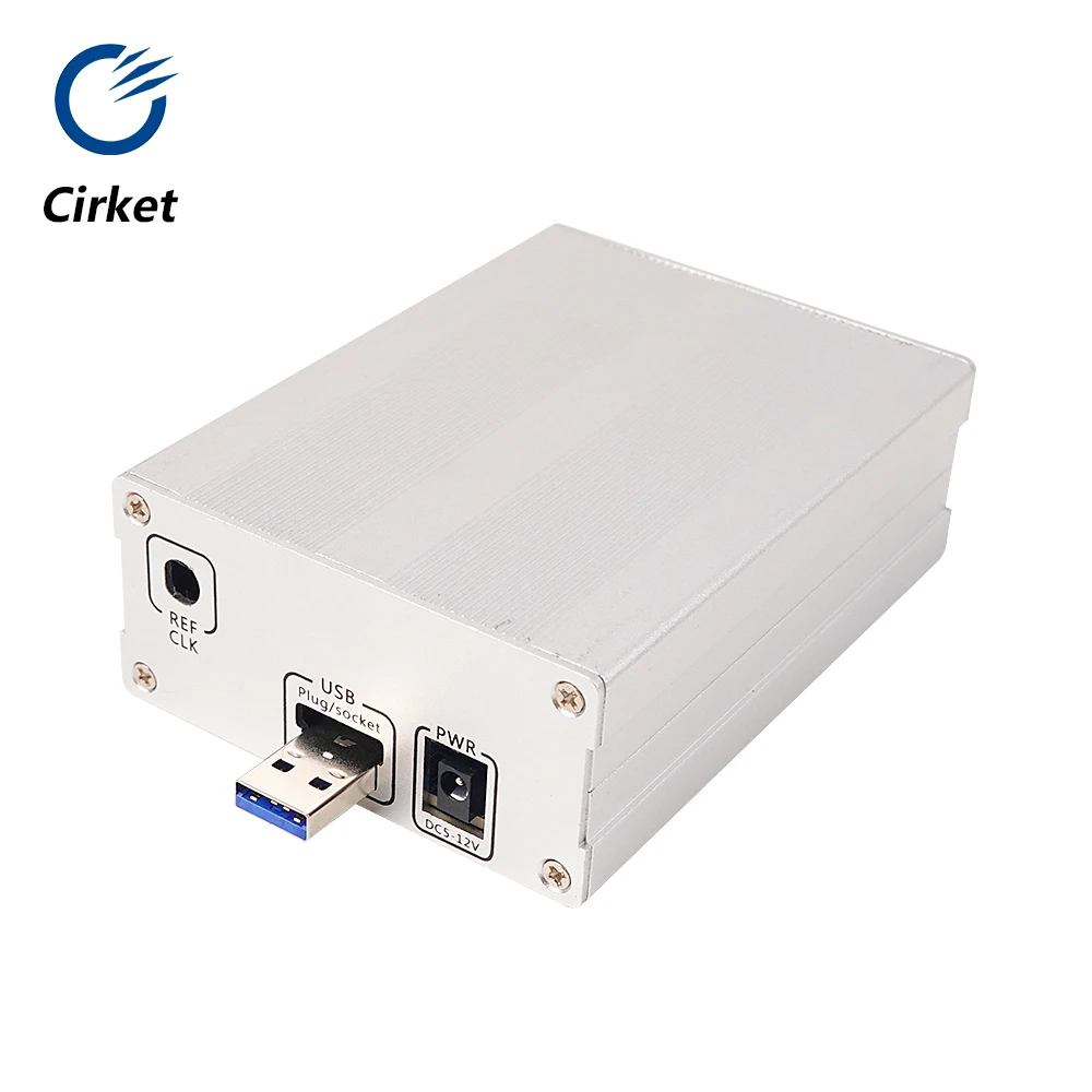 LimeSDR программное обеспечение Алюминий чехол и антенны для демо доска с открытым