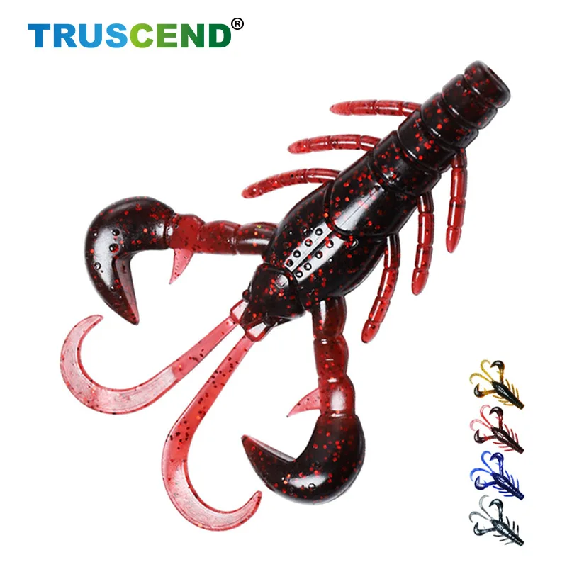 

8Pcs Shrimp Soft Fishing Lure Set Artificial Paddle Tail Silicone Wobblers Bait Winter Sea Fishing Equipment Carp Fishing Tackle