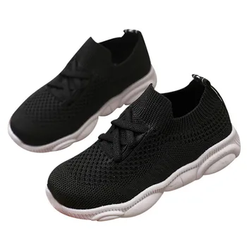 

2019 Baby Boys Girls Casual Sports Shoes Breathable Anti-Slip Sneakers Toddler Soft Soled First Walker