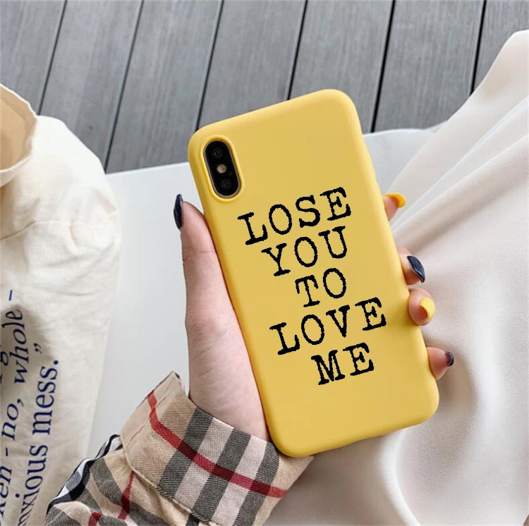 Selena Gomez-Lose You To Love Me мягкий цветной чехол для телефона для iPhone 11 8 8Plus X 7 7Plus XR Xs Max Мягкий силиконовый чехол