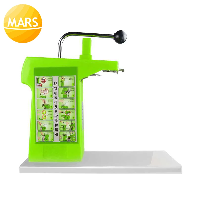 Aluminium Nagels Sluitmachine Supermarkt Voedsel Fruit Groente Nietmachine Verpakker Plastic Voedsel Zakken Verse Pakket Verpakking Sealer Aluminium Nagels Sluitmachine Supermarkt Voedsel Fruit Groente Nietmachine Verpakker Plastic Voedsel Zakken Verse Pakket Verpakking Sealer