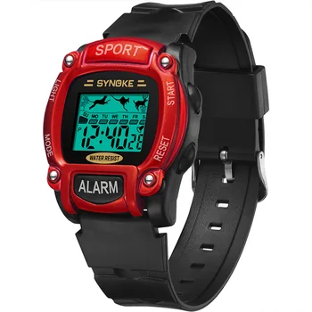 

SYNOKE Kids Boys Watch Children's watch Waterproof Watches Clock Children Wristwatch Cartoon Kangaroo montre enfant garcon 2019