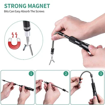 

Chrome Vanadium Alloy Steel Durable Practical Precision Ratchet Screwdriver Multi Function Screwdriver Screwdriver Set