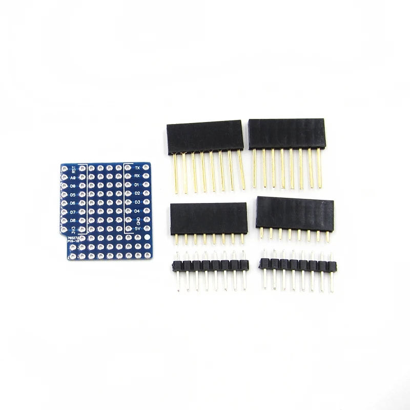 

10PCS for WeMos D1 mini double sided perf board Compatible ProtoBoard Shield