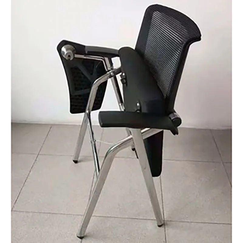 Silla plegable para juegos con tablero de escritura, taburetes de  conferencia de empresa, sillas de escritorio multifuncionales, taburete de  comedor de cocina - AliExpress