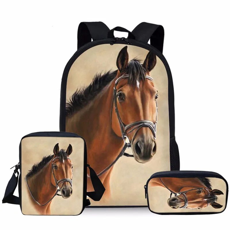 School-Bags Orthopedic-Backpacks Mochilas Satchel 3d-Print for Boys Girls Escolares