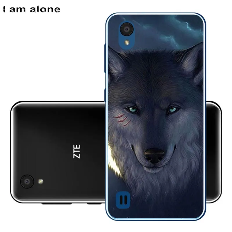 Чехлы для телефонов I am alone для zte Blade A5 5,45 дюймов Мягкий ТПУ модный мобильный для zte A5 сумки задняя крышка