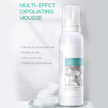 

Exfoliating Cleansing Mousse Gentle Face Cleanser Moisturizing Oil Brighten Clean Pores Blackhead Foam Shrink Remove Contro G9Z4
