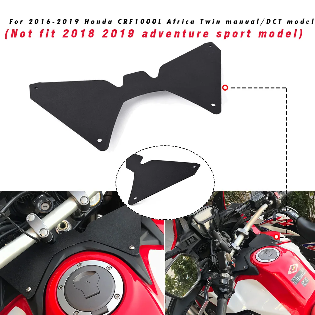 Африка двойной CRF1000L Forkshield верхний воздушный поток WindDeflector для Honda CRF 1000L CRF 1000 L Африка двойной