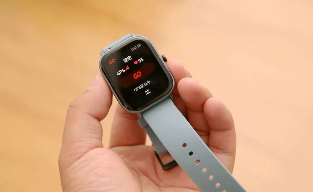 Presale Global Version Amazfit GTS Smart Watch 1.65 Inch Retina Display 5ATM Waterproof Smartwatch 14Days Battery GPS Music Control Leather Silicon Strap5