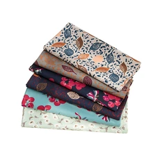 Винтажная ткань с принтом из 100 хлопка 280 г, ткань с вишней для шитья платьев или брюк 50*150 см 25*150 см/шт TJ0371