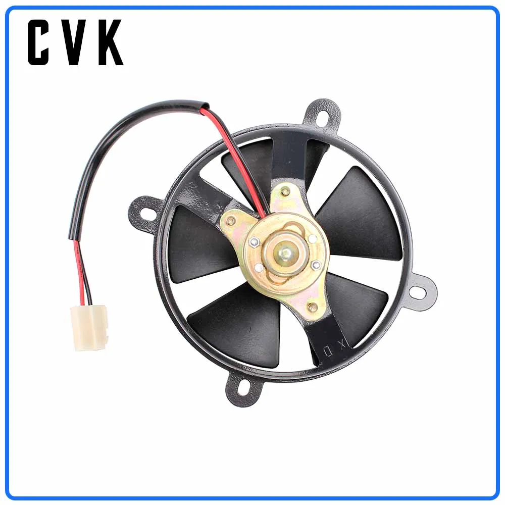 CVK Refit Radiator Fan Water Tank Cooling Fan Assembly for Honda CBR250 MC19 MC22 CBR400 NC23 NC29 VFR400 NC30 RVF NC35 motorcycle cooling fan