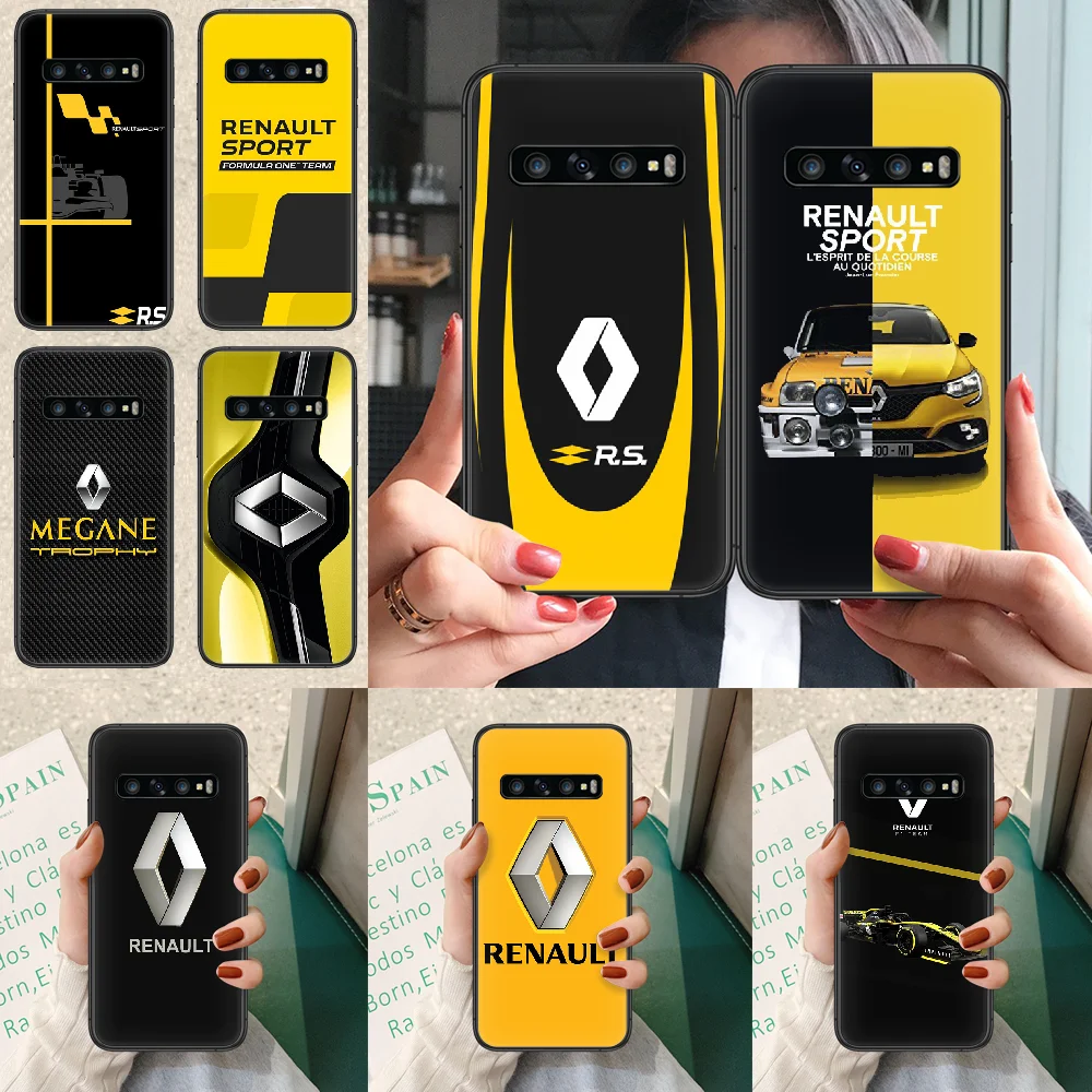 Renault S.A французский чехол для телефона Samsung Galaxy Note S 8 9 10 20 Plus E Lite Uitra Черный