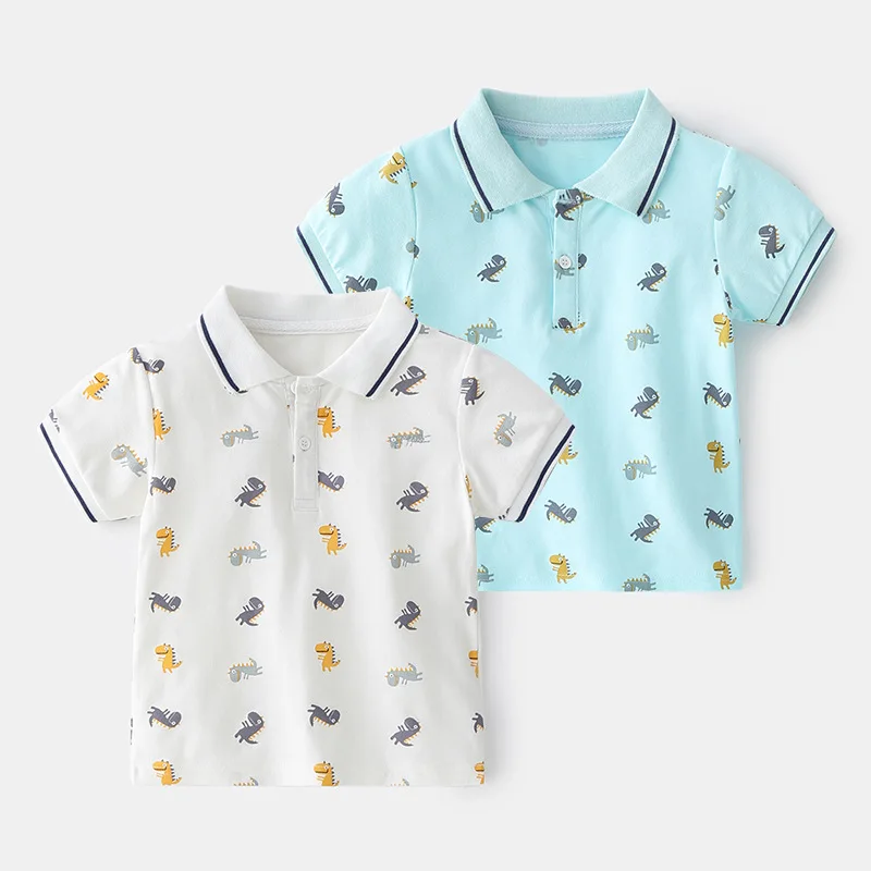 Summer Boys Tees And Polos Short Sleeve 