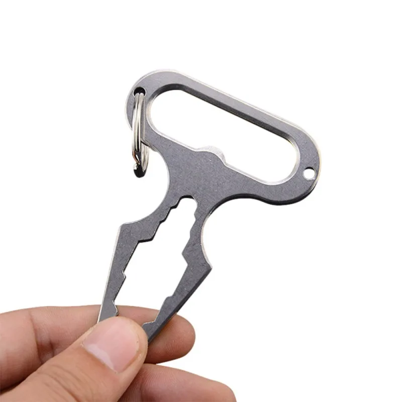 

Outdoor EDC Self-defense Spike Multifunction Tool Bottle Opener Wrench Screwdriver Camping Multifunction Outdoor Defensive Tool