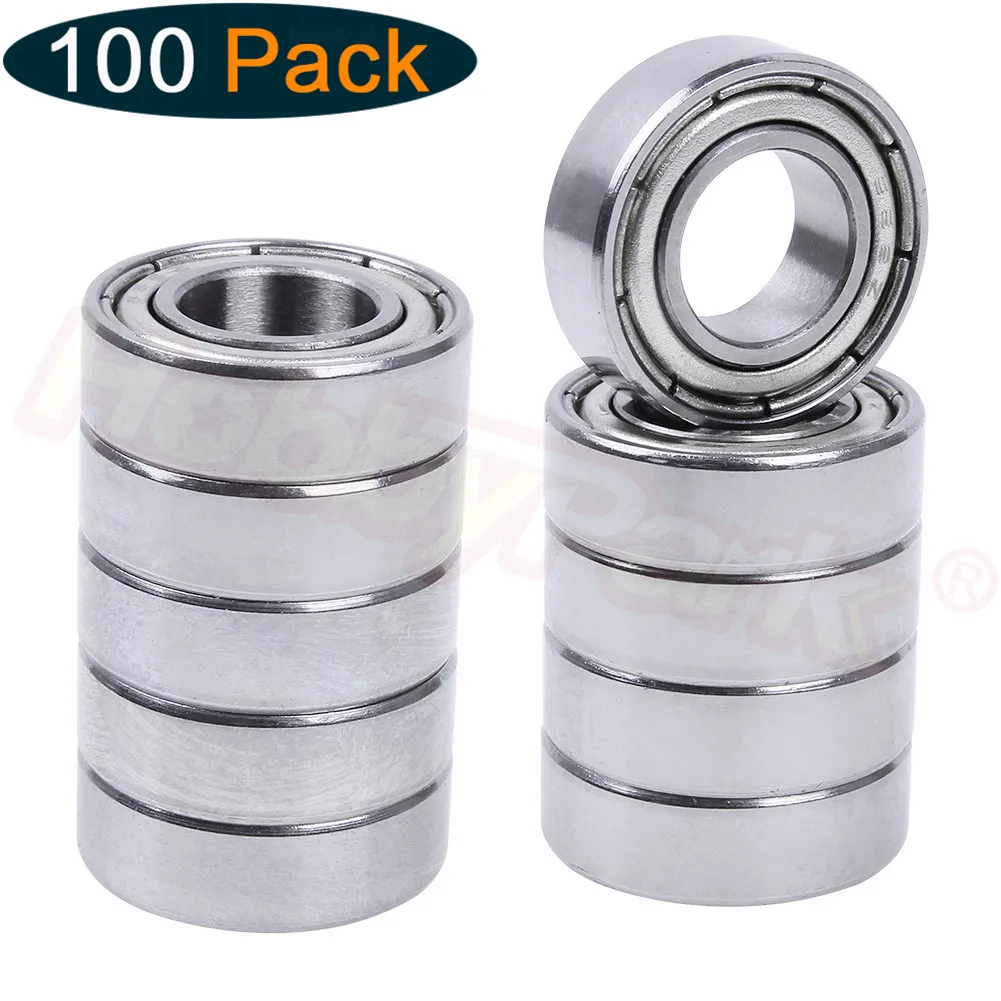 100Pcs Ball Bearings 8x16x5mm For RC Car 1/8 1/10 Remote Control Buggy Monster Traxxas HPI Associated Axial Redcat HSP | Игрушки и хобби