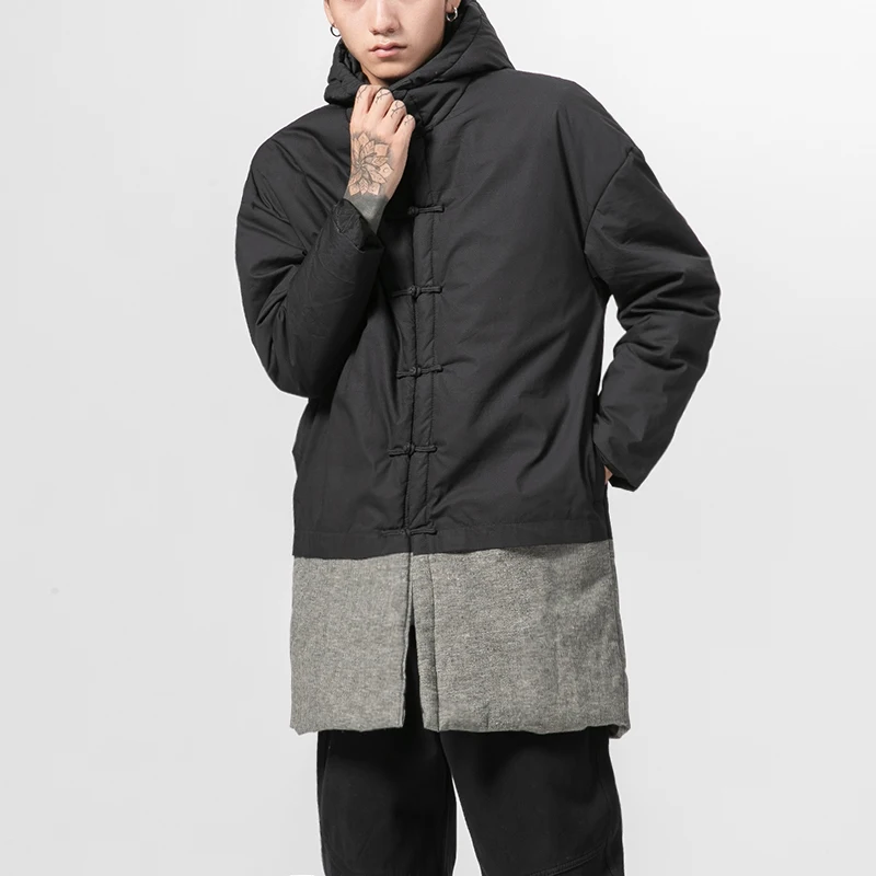 2019 осенне-зимние куртки, пальто для мужчин, Модная хлопковая теплая брендовая одежда, большие размеры, мужская куртка