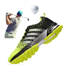 Женские и мужские туфли для гольфа, большие размеры 35-47, профессиональная Уличная обувь для гольфа, дышащие Нескользящие мужские кроссовки для гольфа, унисекс