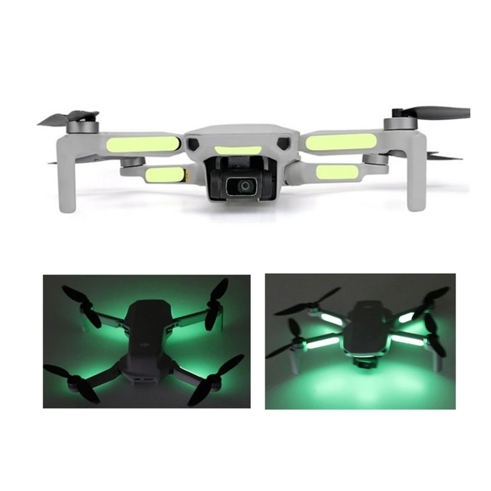 1 комплект светящаяся наклейка DJI Mavic Mini флуоресцентная Ночная нашивка светильник