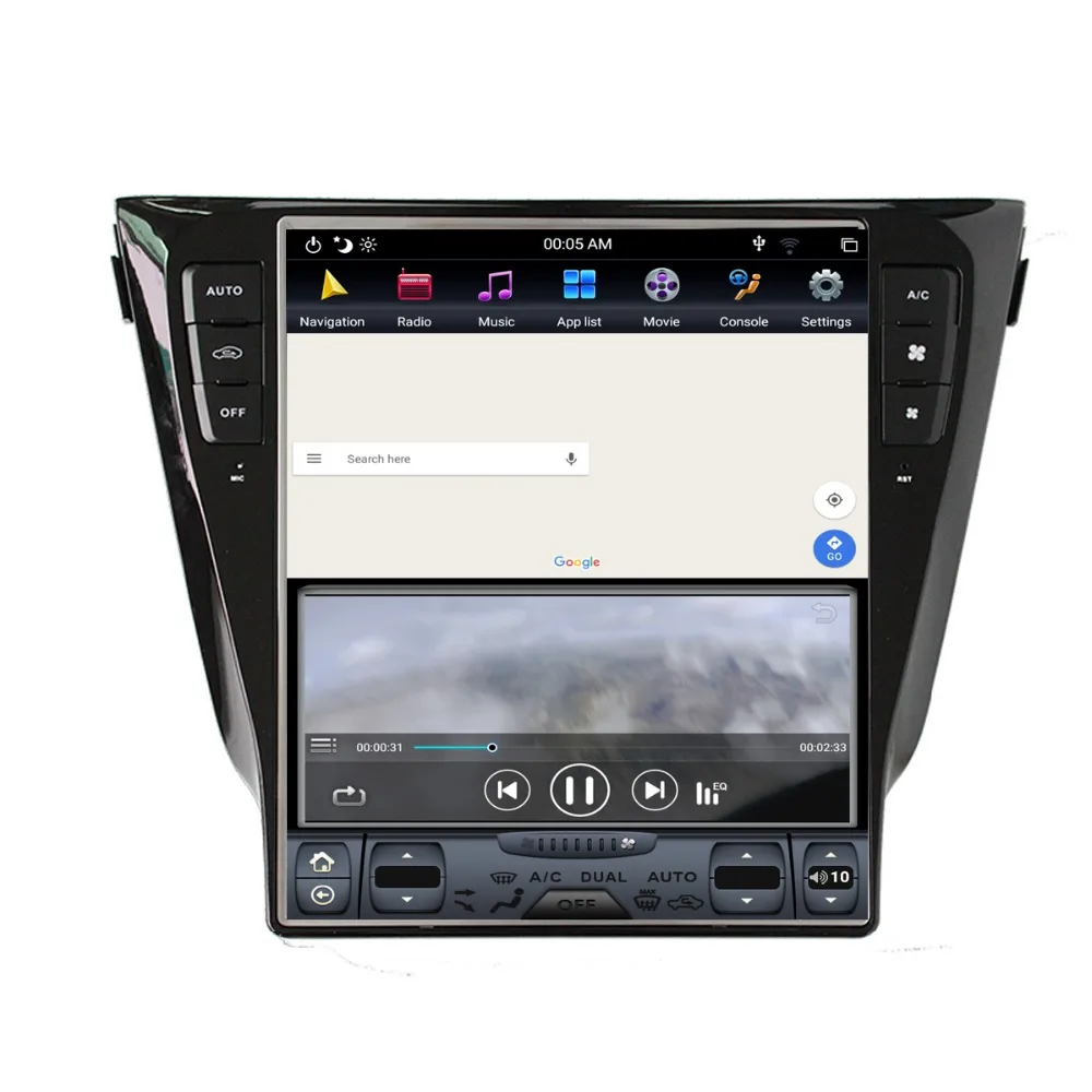 Android 9,0 Tesla стиль автомобиля без dvd-плеер навигация для NISSAN Qashqai 2013- аудио плеер 12,1 дюймов