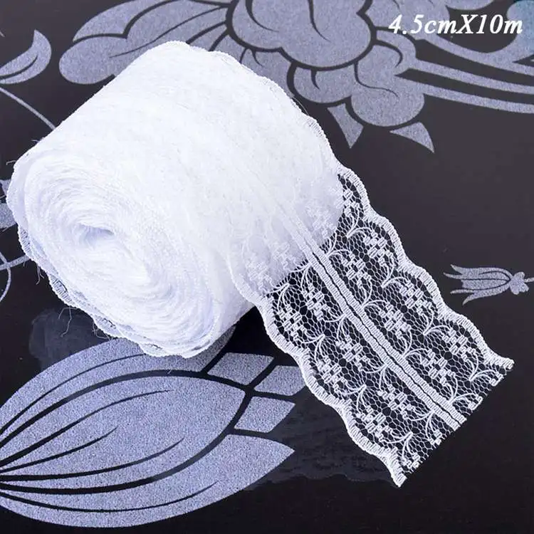 White lace LAPHIL 2 м 5 см лента из натуральной джутовой мешковины с кружевом деревенские Свадебные украшения Винтажные джутовые Hessain ленты рулоны вечерние принадлежности - Цвет: White lace
