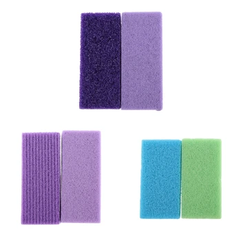 

6pcs/set Double Sided Foot Pumice Stone Great Value Pumice Bars Dead Hard Dry Skin Remover Pads for Home Salon SPA