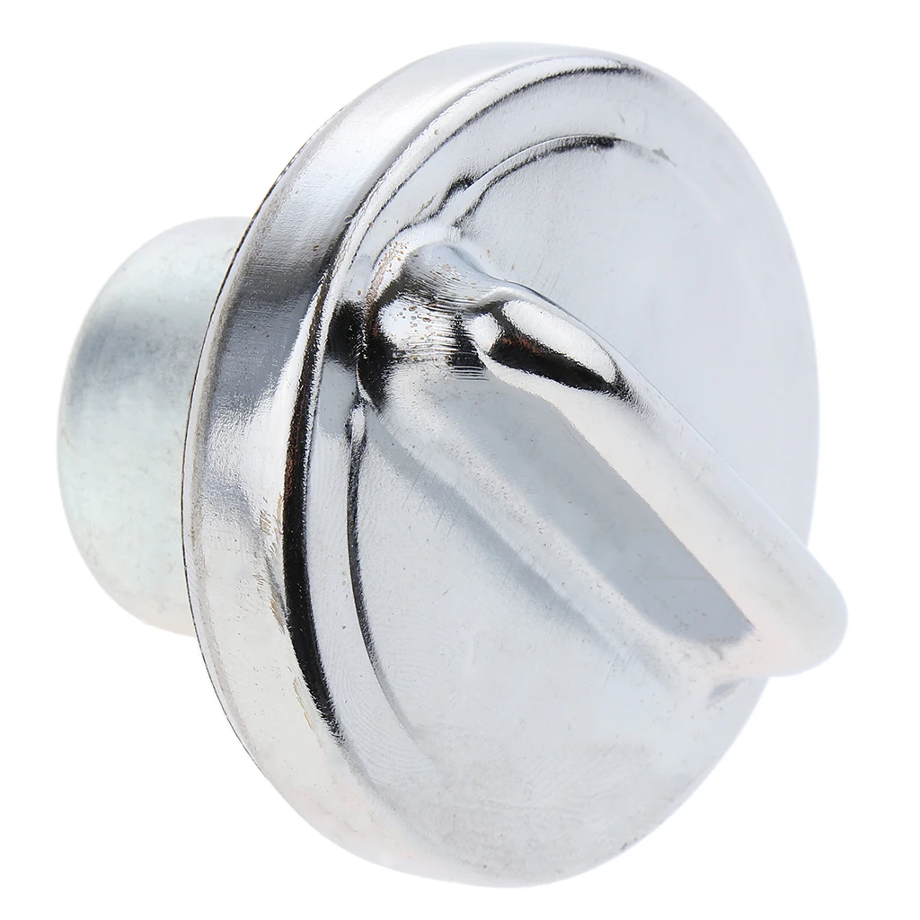 1×Silver Rustproof Chorme Fuel Gas Tank Cap For GY6125,Scooter,Dirt Bikes