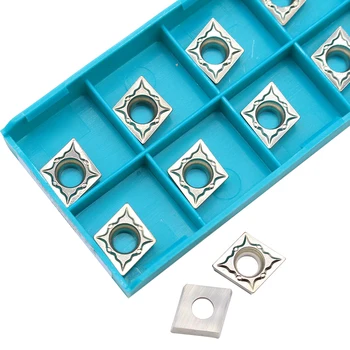 

10PCS CCMT09T304 FG CT3000 Internal Turning Tools Cermet Grade Carbide insert Lathe cutter Tool Tokarnyy turning insert