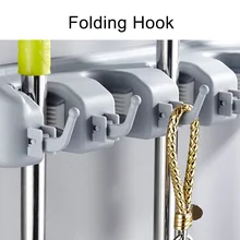  Multifunctional Wall Mounted Magic Mops Holders Brush Brooms Hanger Storage Rack Holder Key Hooks Hanger Kitchen Organizer Tools 