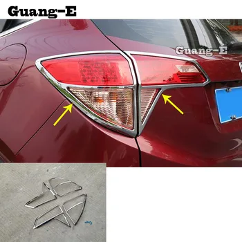 

Car styling body ABS Chrome trim tail light rear back frame lamp cover 4pcs For Honda HRV HR-V Vezel 2019 2020