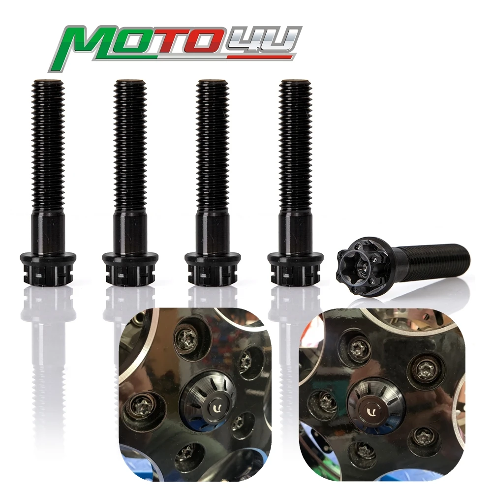 

1Set Scooter Titanium Wheel Lug Bolt Screw 5PCS Hexagon Motorcycle Accessories For GTS300 GTV300 GTS 300