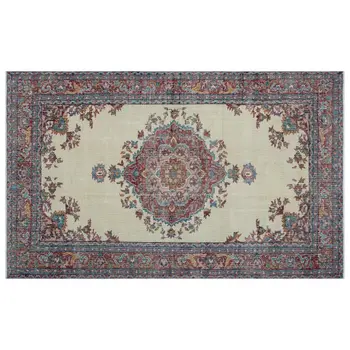 

Handmade Natural Vintage Turkish Area Rug 173x277 Cm-5'8''X9'1''