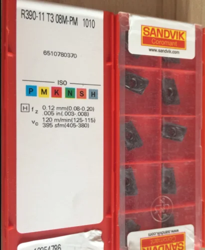 10 шт. твердосплавная вставка SANDVI R390-11T308M PM 1010