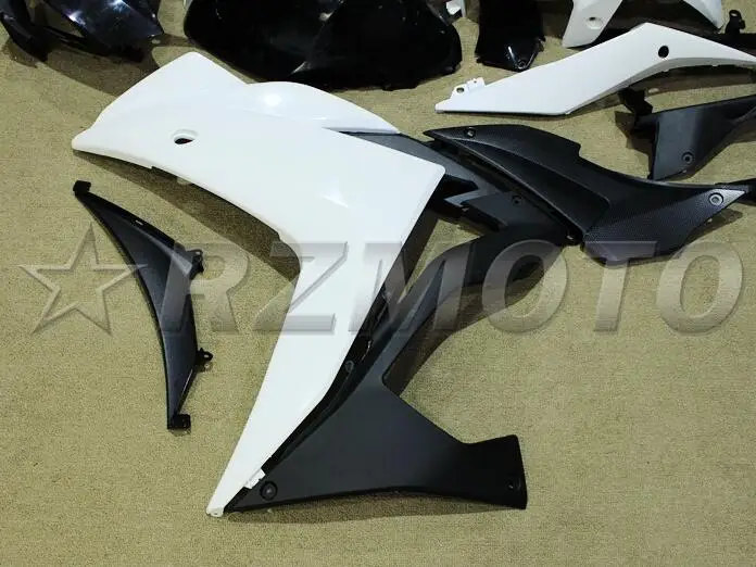 Качество OEM Новое литье под давлением ABS обтекатель комплект подходит для YAMAHA R3 R25 14 15 16 Пользовательские бесплатно белый черный