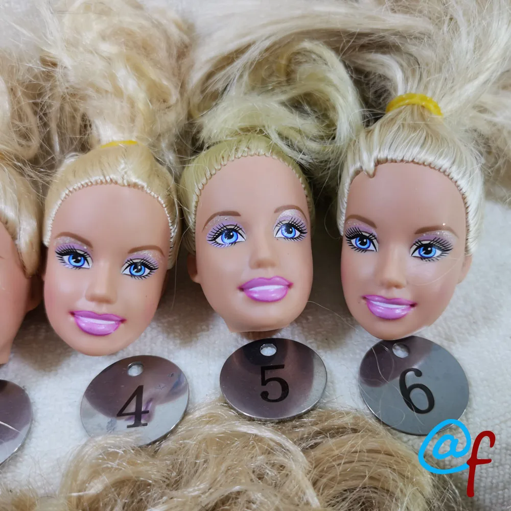Оригинальная Внешняя торговля Мир улыбка красота 1/6 OOAK Обнаженная кукла голова