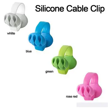 

Office Multi-Functional Headphones Cable Winder Data Cable Organizer Cord Holder Charging Cord Desk Cable Clip