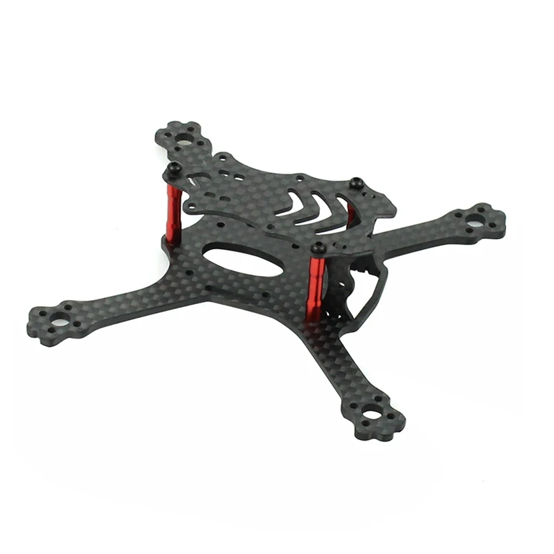 JMT 110mm Wheelbase Racing Frame 3K Carbon Fiber Freestyle Stretch X Frame Kit For FPV RC Drone
