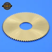 1 шт. 63x1,2x16 мм 72T HSS с титановым покрытием для резки ключей пильный диск фреза для резки ключей Fit 238BS 238RS