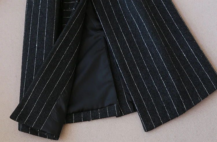 Комплект из двух предметов Модный женский осенний облегающий длинный шерстяной