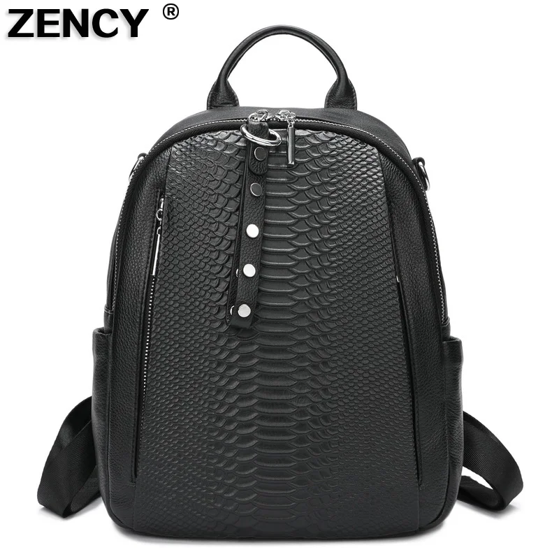 Рюкзак ZENCY Женский из 100% натуральной телячьей кожи | Багаж и сумки