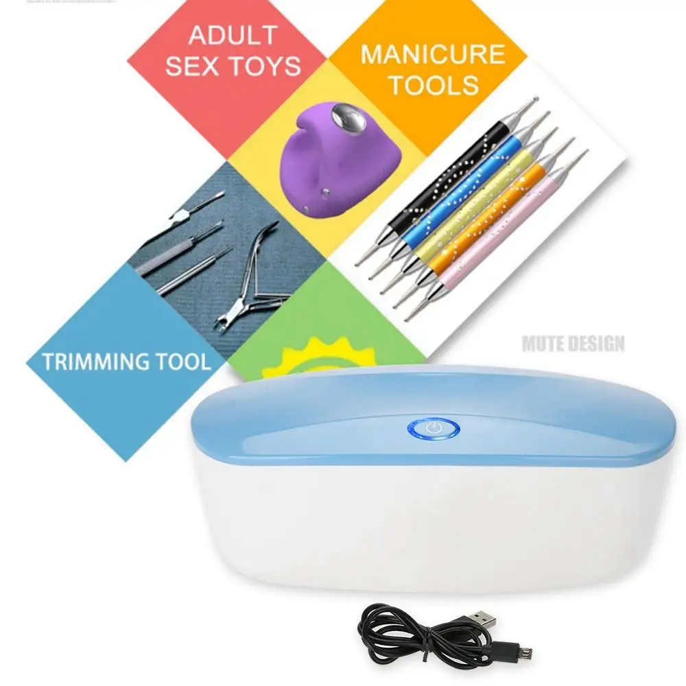 Multifunction Disinfector Toothbrush Makeup Brush Sanitizer Box Portable USB UVC Strong Band Ultraviolet Disinfection Box 5
