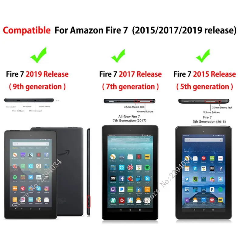 Fire 7 1D 800