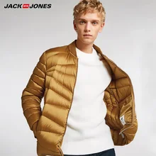 JackJones зимняя мужская бейсбольная куртка с воротником короткая теплая куртка | 218412507