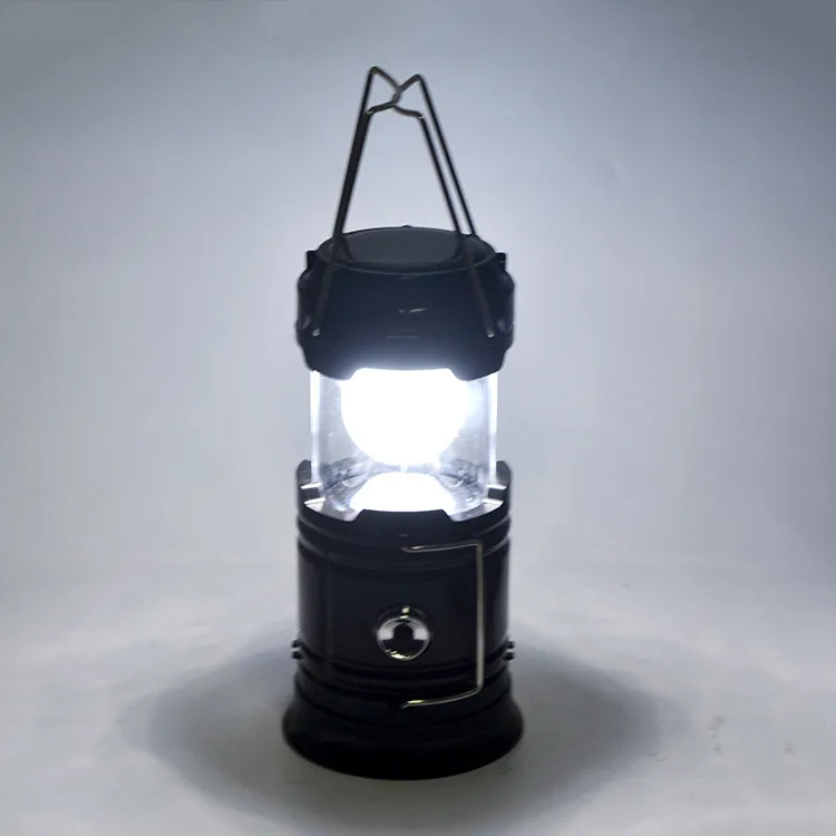 

Rechargeable Hand Lantern Outdoor LED Extendable Vintage Camping Lamp Wholesale a Generation of Fat Solar Camping Buckle