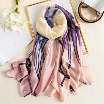 

New style Spring and summer female beach Headband muffler Women luxury scarf lady Fashion print Shawl Superior quality scarves