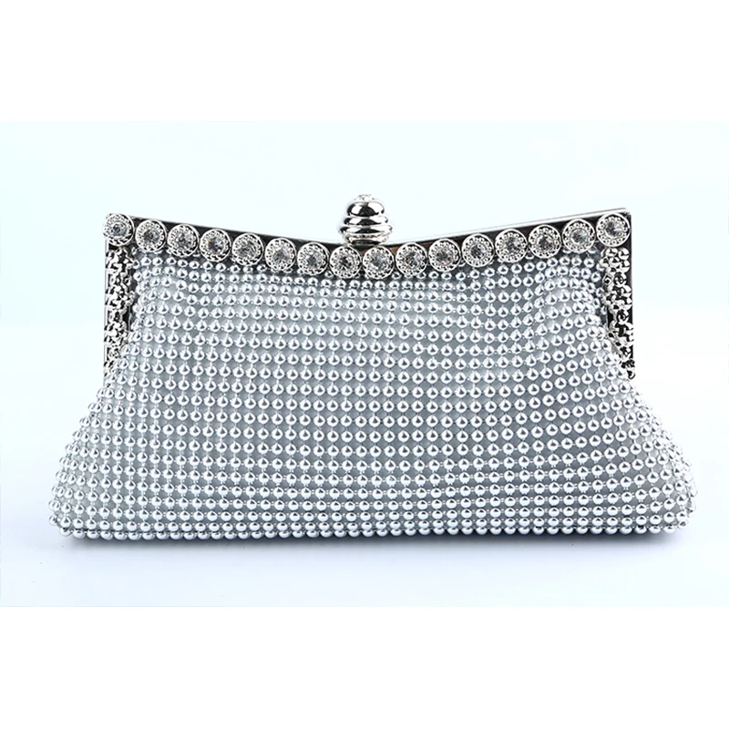 Ocstrade, распродажа 11,11, вечерние сумочки, подходящие повязки - Color: Silver