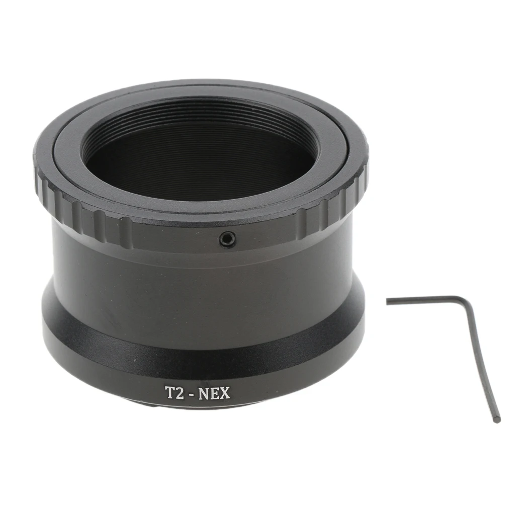 Металлическое Крепление переходное кольцо для T2 T-Mount объектива для E-mount камеры A7 A7R Alpha A6000 NEX-5 6 7 5T 3N T2-NEX